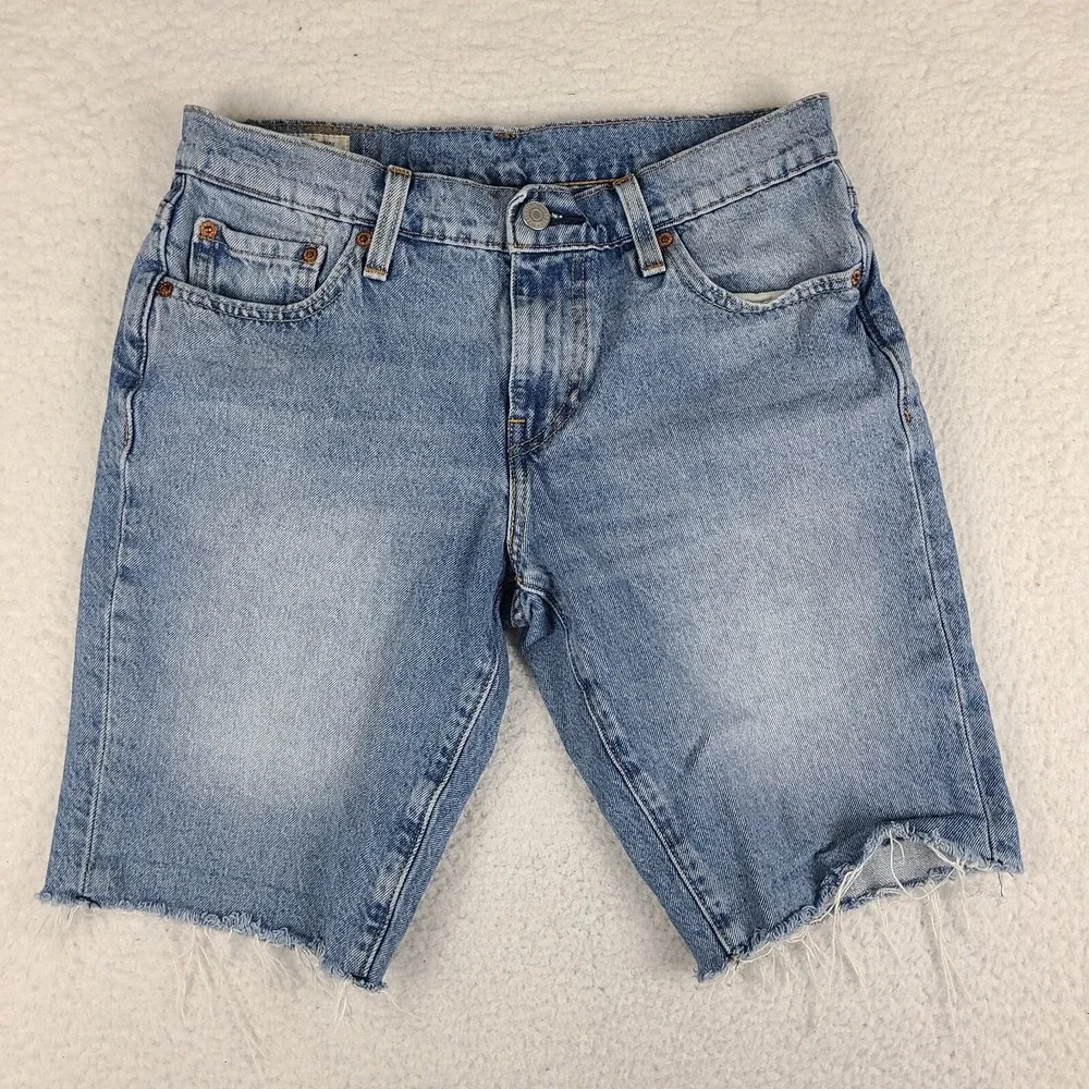 Levi's Premium Denim Jean Shorts Mens 30 Blue 10
